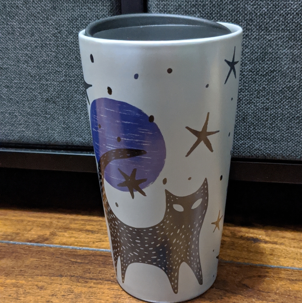 Starbucks Halloween 2020 Cat Mug 12 oz